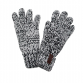 acrylic/polyester/metallised gloves